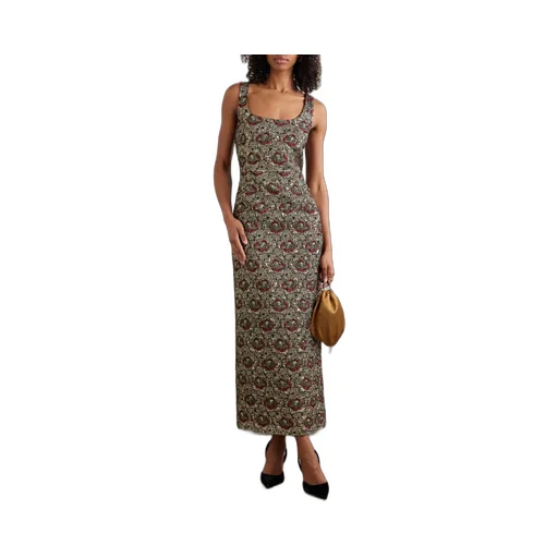 Ravenna Jacquard Midi Dress