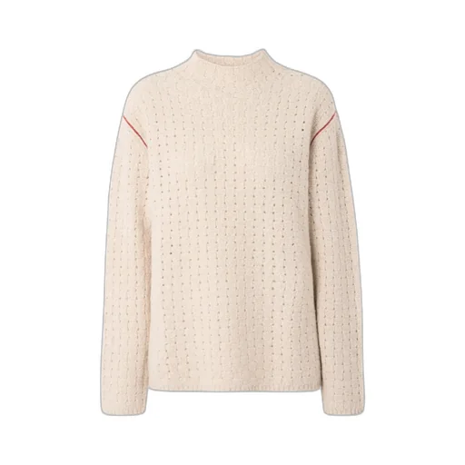 Glacier Open-Knit Cashmere Sweater