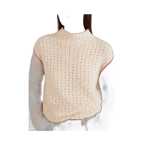 Glacier Open-Knit Cashmere Sweater