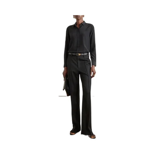 Etoile Wool Twill Straight Leg Casual Pants