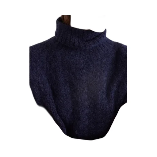 Cable Knit Blend Turtleneck Sweater
