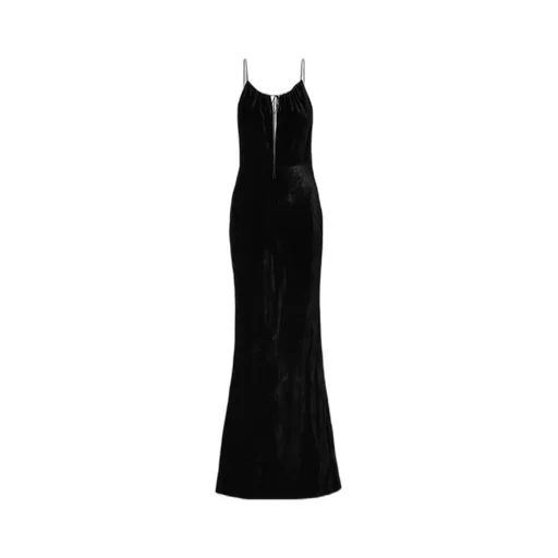 Maxime Cutout Velvet Maxi Dress