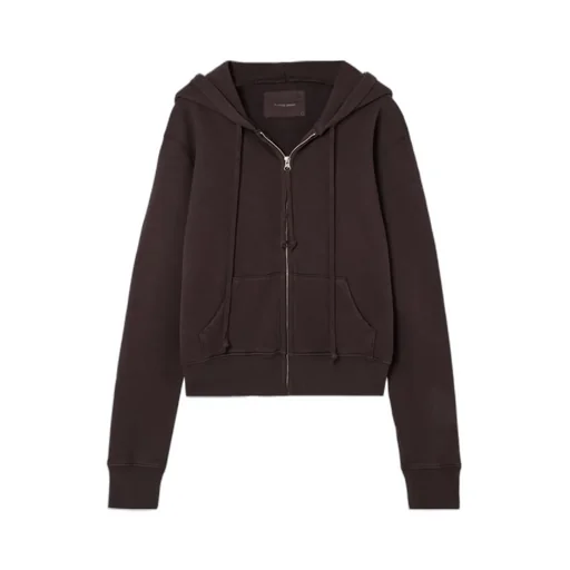 Callie Cotton Knit Hoodie