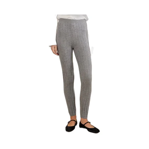Ribbed Cashmere Leggings