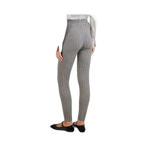 Ribbed Cashmere Leggings