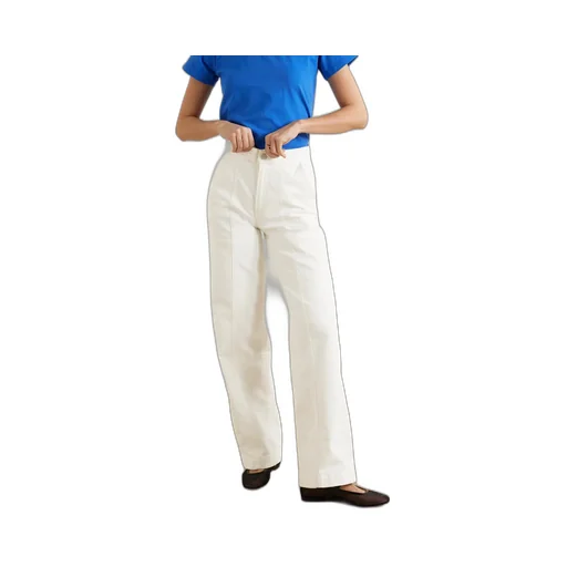 High-Waisted Wide-Leg Jeans