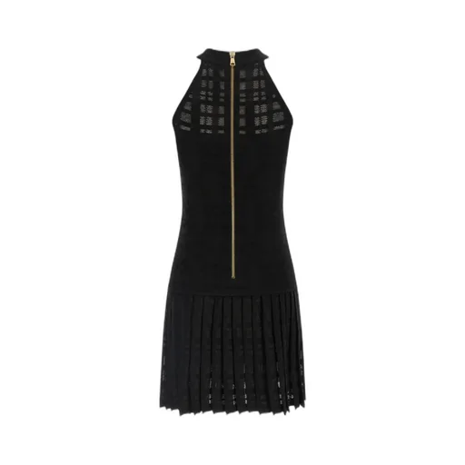 Balmain Button Embellished Sleeveless Dress