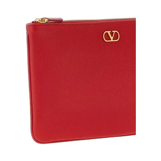 Valentino	Vlogo Signature Zip-Up Clutch Bag