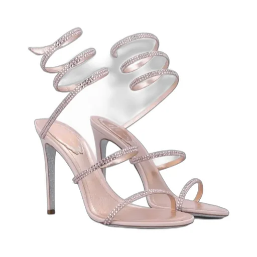 Ren Caovilla Cleo Aqua Sandals