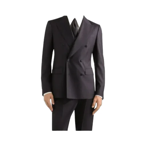 Dolce & Gabbana Double-Breasted Pinstriped Blazer
