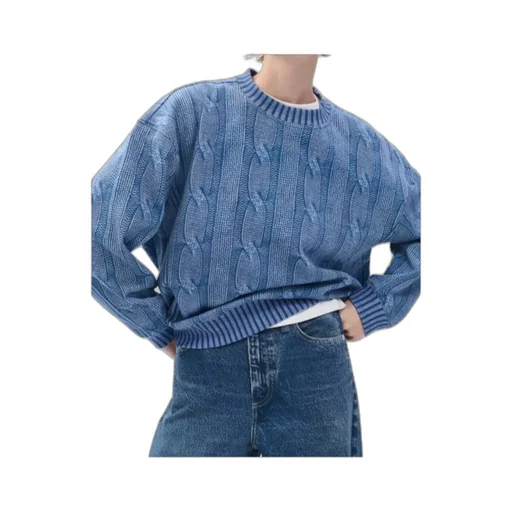 Miramar Cable-Effect Sweatshirt