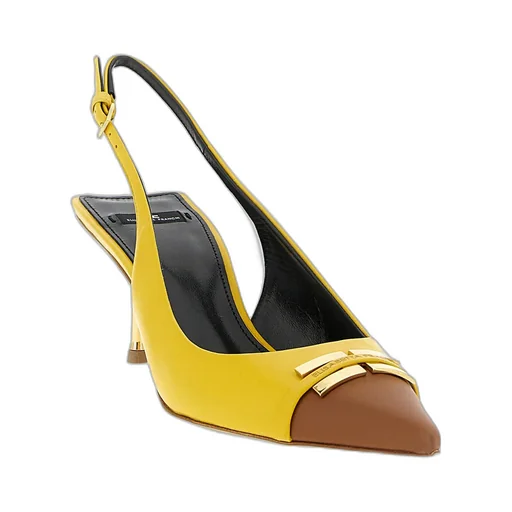Elisabetta Franchi Two-Colour Slingbacks