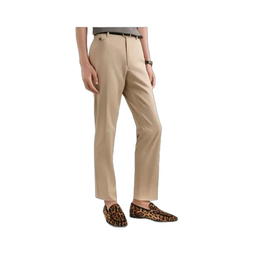 Dolce & Gabbana Pressed Crease Gabardine Trousers