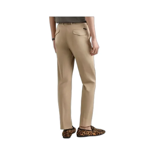 Dolce & Gabbana Pressed Crease Gabardine Trousers