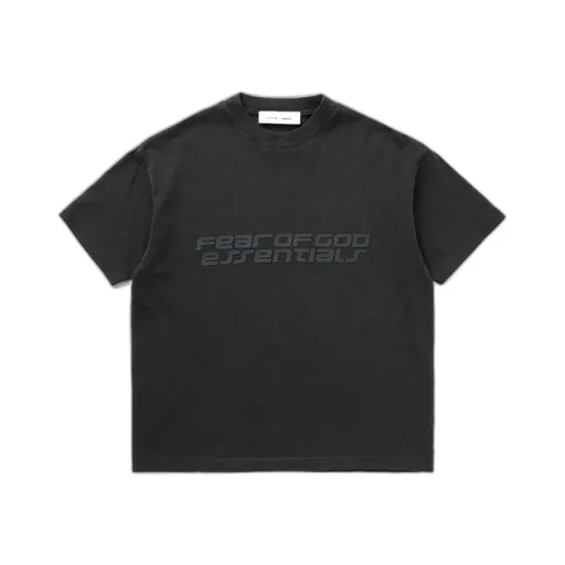 Fear Of God Essentials Kids Logo Print Crewneck T-Shirt