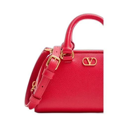 Valentino Bowling Vlogo Signature Zip-Up Tote Bag