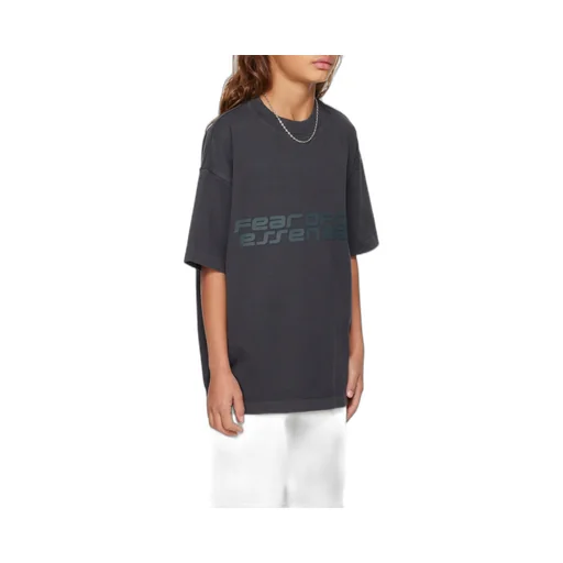 Fear Of God Essentials Kids Logo Print Crewneck T-Shirt