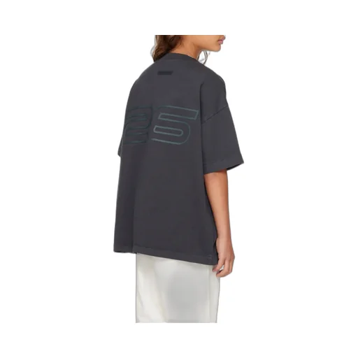 Fear Of God Essentials Kids Logo Print Crewneck T-Shirt