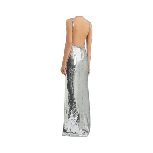 Olympia Gown Sequin-Embellished Maxi Dress