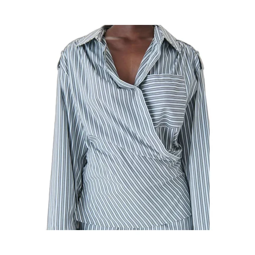 Unstructured Striped Shirt