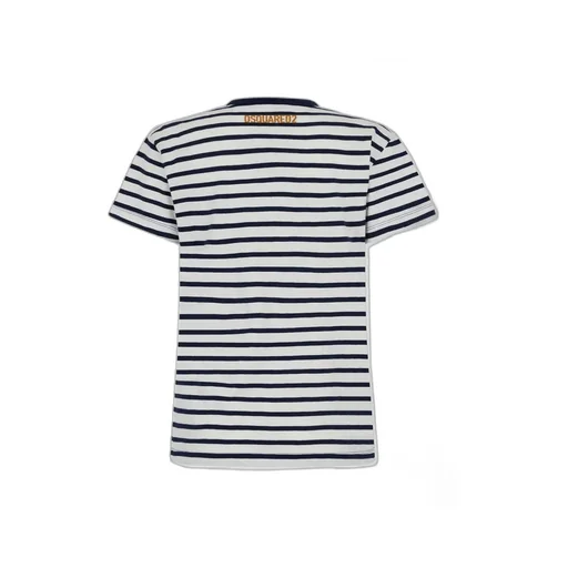 Dsquared2 Striped Logo T-Shirt