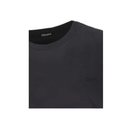 Zegna Short Sleeve Crewneck T-Shirt