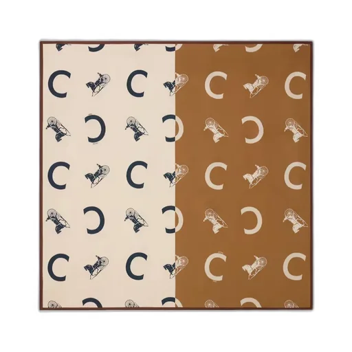 Square In Silk Twill