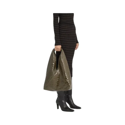 Mm6 Maison Margiela Checkered Midi Skirt