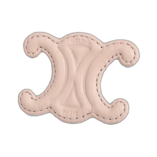 Block Wedge Sneaker With Triomphe Patch In Calfskin And Suede Calfskin