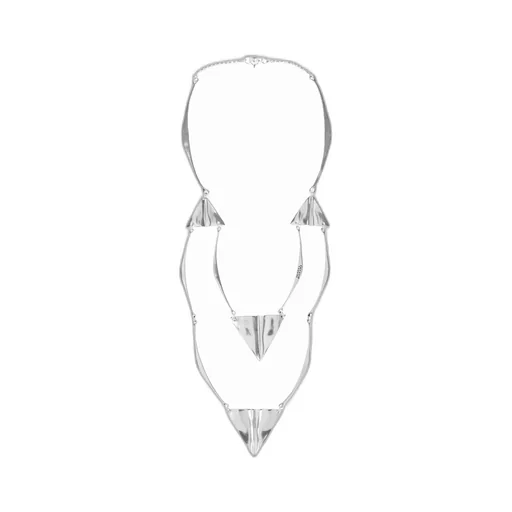 Isabel Marant Triangle Blair Chain Detail Necklace