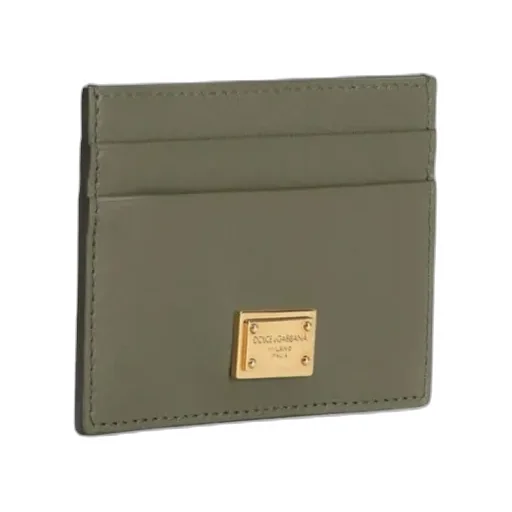 Dolce & Gabbana Logo Plaque Card Holder