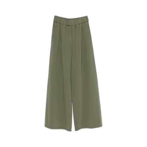Elastic-Waistband Trousers