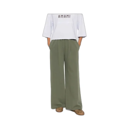 Elastic-Waistband Trousers