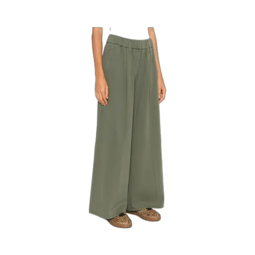 Elastic-Waistband Trousers