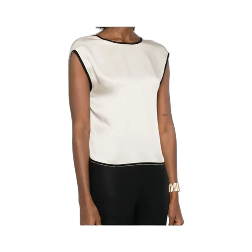 Contrast-Trim Top