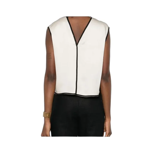 Contrast-Trim Top