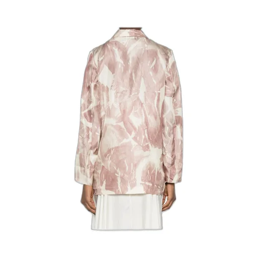 Printed Collared Jacket