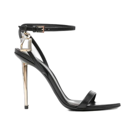 Buckle High-Heeled Sandals