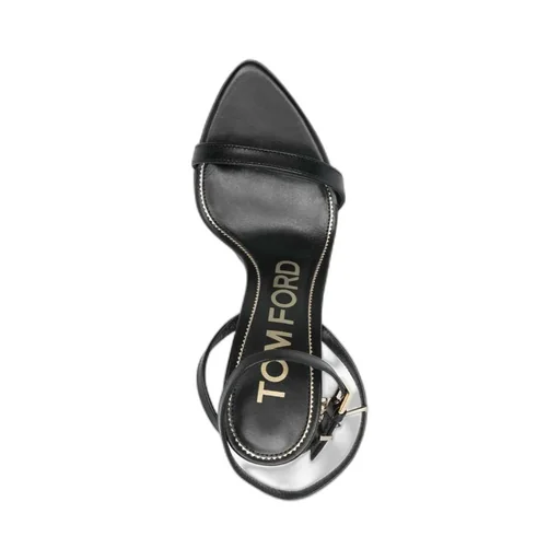 Buckle High-Heeled Sandals