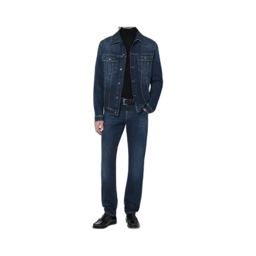 Dolce & Gabbana Button-Up Denim Jacket
