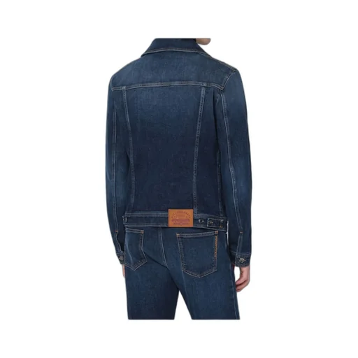 Dolce & Gabbana Button-Up Denim Jacket