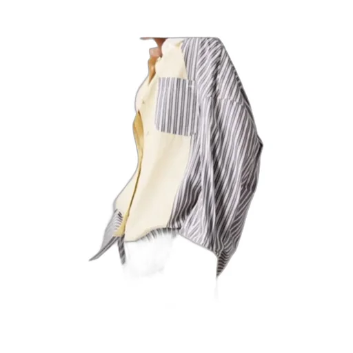 Stella Mccartney Oversized Mixed Striped Shirt