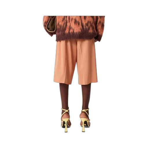 Stella Mccartney Wide Leg Classic Tailored Bermuda Shorts