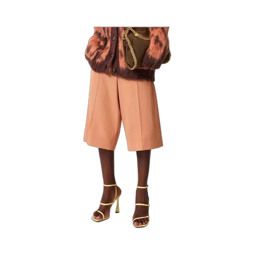 Stella Mccartney Wide Leg Classic Tailored Bermuda Shorts