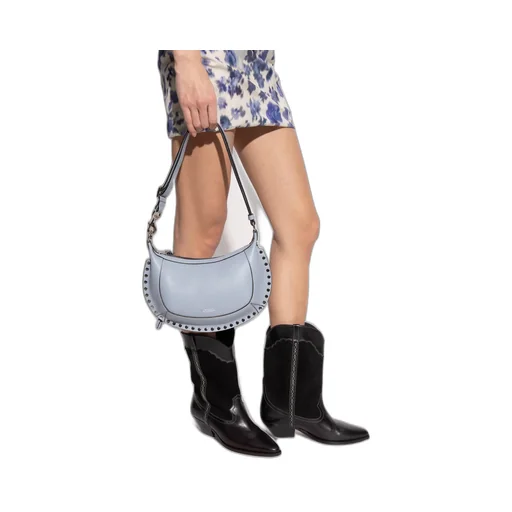 Oskan Moon Zipper Shoulder Bag
