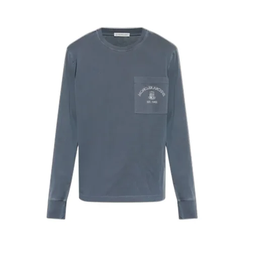 Moncler Logo Printed Long-Sleeve T-Shirt
