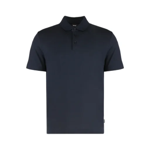 Boss Hugo Boss Button Detailed Short-Sleeved Polo Shirt