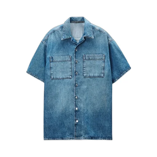 Alexander Wang Boxy Denim Shirtdress