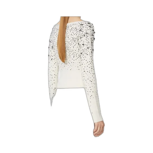 Long-Sleeved V-Neck Sweater