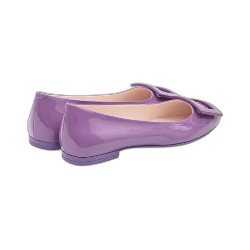Roger Vivier Logo Embossed Flat Shoes